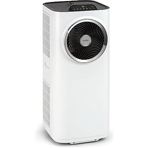 Klarstein Condizionatore Portatile 5 in 1, Condizionatore Deumidificatore Portatile Classe A, Aria Condizionata 12.000 BTU/3,4kW, Purificatore, Climatizzatore Portatile con Night Mode, Wi-Fi/App