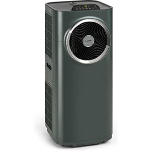 Klarstein Condizionatore Portatile 5 in 1, Condizionatore Deumidificatore Portatile Classe A, Aria Condizionata 10.000 BTU/2,9kW, Purificatore, Climatizzatore Portatile con Night Mode, Wi-Fi/App