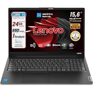 Lenovo, pc portatile Notebook, i5 13420H 13th, Raptor Lake, memoria Ram 24Gb, Display IPS FHD 15,6
