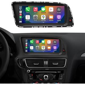 Road Top 8,9 pollici Autoradio Senza Fili CarPlay Touchscreen per Audi Q5 2009-2017 anno con 2GMMI, Auto Radio Stereo Multimedia Screen, Supporto Senza Fili Android Auto, Navigazione, Mirrorlink