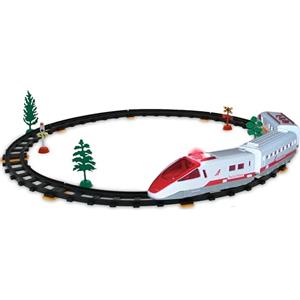 Teorema Giocattoli Teorema Treno Giocattolo per Bambini, Elettrico, Freccia Veloce con Pista Lunga Oltre 177cm, 63897