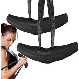 Generico Maniglie Per Macchine A Cavo, Maniglie per Allenamento a Coppia, Accessori per Esercizi Total Body, Attrezzatura da Palestra Casa per Sbarre di Trazione