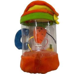 zoocco Carrot Blender Plush, My Carrot Mixie Plush Carrot Juicer Blender with Zipper Storage & Keychain, Dual-Purpose Carrot Mixer Decor & Fun Gift (New Carrots)
