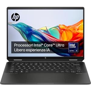 HP Spectre x360 14-eu0000sl Convertibile, Intel Core Ultra 5-125H, Intel Evo Edition, AI, RAM 16GB, SSD 1 TB, Display 13,5