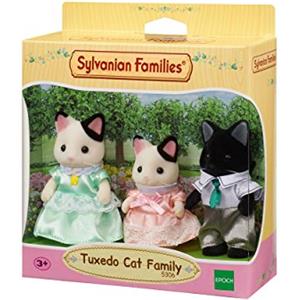 Sylvanian Families Tuxedo 5306 - Set di 3 statuine per casa delle bambole