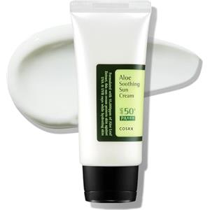 COSRX Aloe Soothing Sun Cream SPF 50, crema solare idratante con aloe vera, per tutti i tipi di pelle, viso e corpo, coreano Skincare