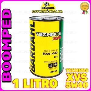 1 litro BARDAHL TECHNOS XFS 5W-40 OLIO MOTORE AUTO SINTETICO C3 (latta 1 LT) BD64