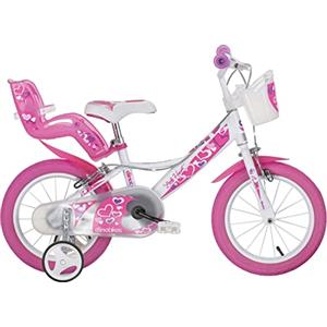 Dino 164RN - Bicicletta Serie 24 Little Heart 16 ''