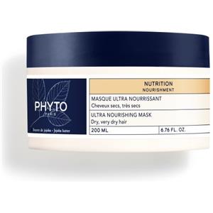 PHYTO Nutrition Maschera Ultra Nutriente 200ml - Trattamento per Capelli Secchi e Molto Secchi con Burro di Jojoba