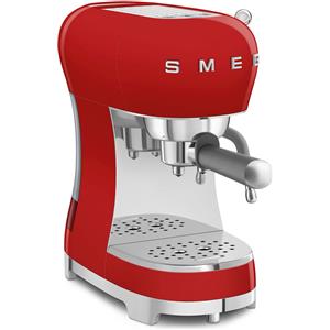 SMEG MACCHINA CAFFE ESPRESSO MANUALE, ECF02 ROSSO