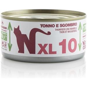 Natural Code XL10 Tonno e Sgombro - Cibo Umido per Gatti Adulti - 170g, Senza Conservanti e Glutine