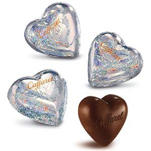 Idea Shopping Center MINICUORI CIOCCOLATINI CAFFAREL FONDENTI MESSAGGI D'AMORE 300 GR ARGENTO