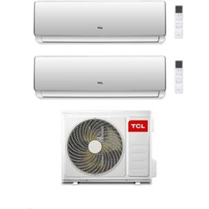 TCL Climatizzatore Condizionatore Inverter Dual Split Elite F2 serie SN F2S0 9+9 con MT1821 Wi-Fi R-32 Classe A++ ,