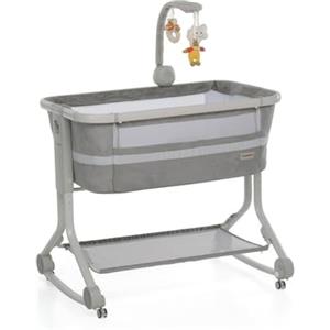 Foppapedretti MyBebè Culla Co-Sleeping, per Bambini dalla nascita a 6 mesi (fino a 9 Kg), Perla
