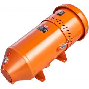 VEVOR Sistema di raccolta polveri recuperatore di supporti per collettore di polveri da 1450 W con capacità di 1,8 galloni Adatto universale per armadietti e sabbiatrici