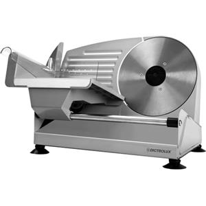 COSE DA CASA Affettatrice elettrica 200w affetta taglia salumi pane formaggio lama cm 19 per casa comoda per tutti gli usi in acciaio dictrolux