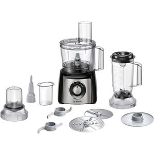 Bosch MultiTalent 3 Robot da Cucina Multifunzione Compatto - Oltre 50 Funzioni, 800 W, Ciotola 2,3 l, Accessori per Tagliare, Macinare, Affettare, Impastare, Grattugiare, Montare e Tritare Ghiaccio