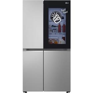LG GSVV80PYLL - Frigorifero americano, 655 litri, no frost, colore argento, classe energetica E