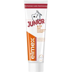 Elmex Dentifricio Junior al Fluoro 75 ml - Protezione per Bambini dai 6 ai 12 Anni