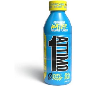 1 Attimo in Forma Bevanda Idratante Acqua di Cocco 500ml | Energy Drink con Elettroliti, Proteine, BCAA, Vitamine e Minerali | Alta Energia e Recupero Muscolare (1-Bottiglia, Ananas)