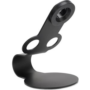 Haofy Supporto per Asciugatrice per Capelli Porta Magnetica per 3 in 1 Design con Cuscinetti Morbidi e Base in Lega di Alluminio Rivestito D'olio Anti -olio