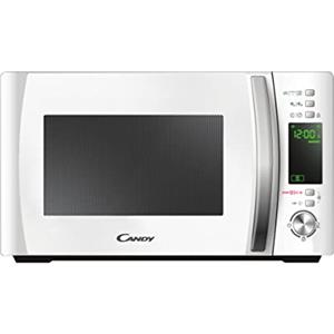 Candy COOKinAPP Forno a Microonde con Grill, 20 Litri, 700W, 40 Programmi, App Simply-Fi, Funzione ECO, Programma Baby, Child Lock, Libera Installazione, 44 x 35,75 x 25,9 cm, Bianco - CMXG20DW