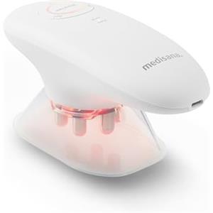 medisana VC 150 massaggiatore a coppettazione per una pelle bella e soda, dispositivo a coppettazione con massaggio a vuoto, EMS e luce rossa, massaggiatore anticellulite con drenaggio linfatico