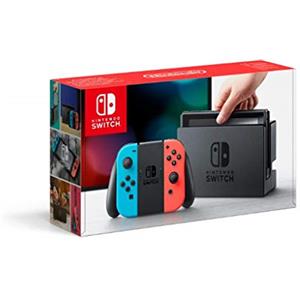 Nintendo Switch Joy-Con, Blu/Rosso Neon