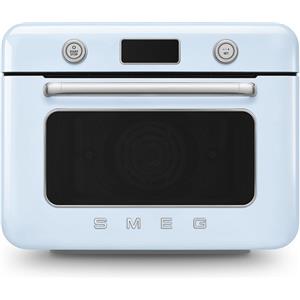 Smeg Forno combinato a vapore da appoggio 50's Style Azzurro COF01PBEU