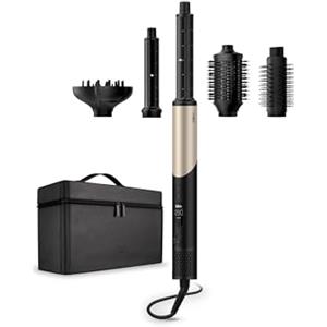 Silk'n Air Styler e Asciugacapelli 5 en 1 - SilkyAir Flex Curly and Wavy - Phon capelli Auto-Wrap con Arricciacapelli, Spazzola Rotonda e Volumizzante, Diffusore, Cofanetto da Viaggio - 1300 W