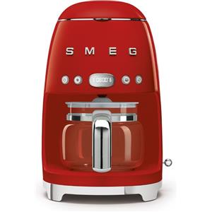 Smeg Macchina da caffè filtro 50's style, rosso