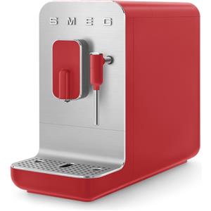 Smeg Macchina da Caffè Espresso Automatica Rossa 50's Style