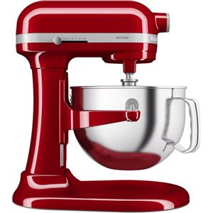 Kitchenaid Artisan, Planetaria con ciotola sollevabile, 5,6 L, rosso imperiale