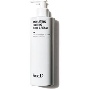 Face D 3 LURONICS Face D - Crema Corpo Idratante Rassodante con Acido Ialuronico, Vitamina E ed Estratto di Melograno, 400 ml