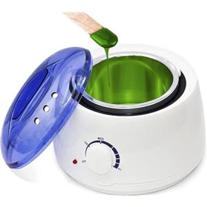 Generico Bdit ACCESORI Scaldacera Elettrico Professionale 100w per Tutti i Tipi di Cera - Controllo della Temperatura Regolabile e Sicurezza Termica Integrata