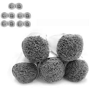 HUTT 10 pezzi di pulizia per robot lavavetri DDC56, DDC55, C65, Microfibra, accessorio originale