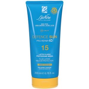 Bionike Defence Sun Latte Fluido SPF 15 - Protezione Media per Pelle Sensibile - 200 ml