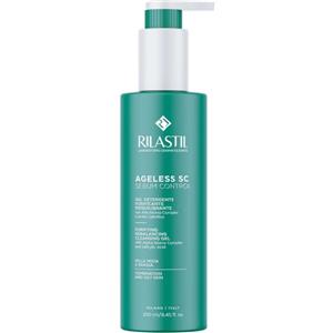 Rilastil Ageless SC Sebum Control Gel Detergente Purificante Riequilibrante 250 ml con Alfa Bioma Complex e Acido Salicilico