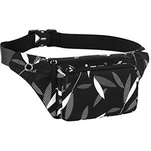 HAWEE Elegante Marsupio Sportivo Cintura Corsa Leggero Unisex Marsupio Corsa Multicolor Esecuzione Pouch con Cintura Regolabile e Jack per Cuffie per Uomo Donna Corsa Jogging Ciclismo Escursionismo