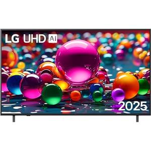 LG webOS UHD AI UA75 TV 65 pollici, Smart TV 4K Ultra HD, Processore α7 Gen8, webOS con AI, Filmmaker mode, HDR10, Gaming con VRR 4K@60Hz, Game Optimizer, Wi-Fi, 65UA75006LA 2025