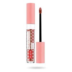 Pupa Nude Obsession Lipstick Rossetto Fluido Nude Look 008 Alluring Tanga