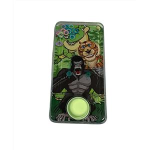 Makio Mini giochi d'acqua. Giochi d'acqua ad anelli per ragazze e ragazzi. Gioco di abilità di viaggio. Aguaplay. Acqua Geme. Aqua Play. (Giungla)