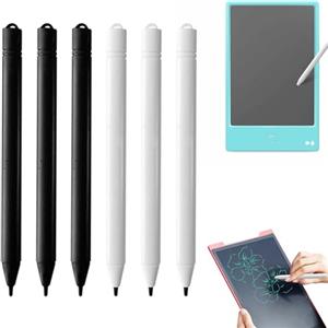 YIIWONI Penna per Pittura LCD, 6 PCS Penna Da Disegno Stilo Per Pannello Lcd Plastica, Stilo Per Tavoletta Grafica LCD, Penna da Disegno a Stilo, Adatta per Tavolette da Scrittura LCD e Tavolette da Disegno