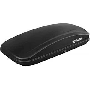 Farad Box Auto da Tetto 430 LT Nero Satinato Linea CRUB - Baule Portapacchi