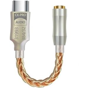 Yuattory CX31993 DAC HiFi Tipo C A 3,5 mm Amplificatore per Cuffie Decodificatore Audio IEM AMP Adattatore per Telefono Cellulare A
