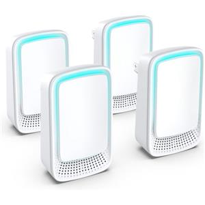 Dayear Purificatore d'aria, depuratore d'aria Dayear Plug In Air Purifier, agli ioni negativi, per ufficio, stanza, bagno, animali domestici/4 pezzi