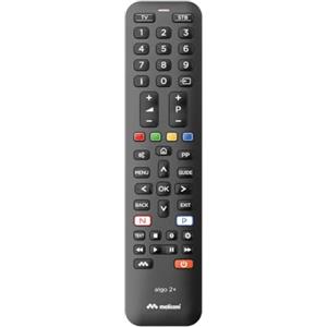 Meliconi - Telecomando universale ALGO 2+ - 100% Funzioni originali - TV, TNT, Sat, TV box, DVD