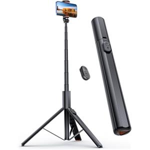 ANXRE 180cm Treppiede Per Smartphone Monopiede Portatile, NT79 Estensibile Bastone Selfie Cavalletto Per Smartphone Selfie Stick Compatibile Con iPhone/Samsung/Gopro/Telecamera