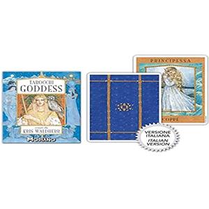 Modiano tarocchi Goddess versione italiana azzurro