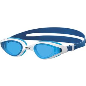 Seac Ritmo, Occhialini da nuoto in piscina e in mare per donna e uomo, bianco/azzurro
